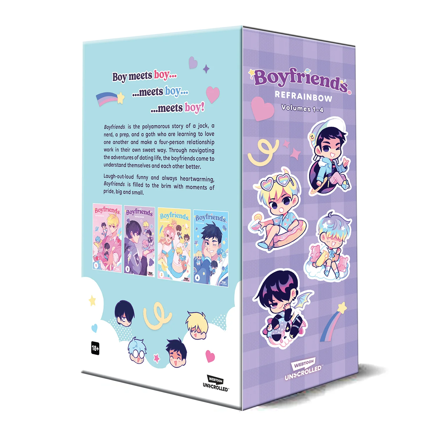 Boyfriends 4 Book Boxed Set (Volumes 1-4) - Image 2