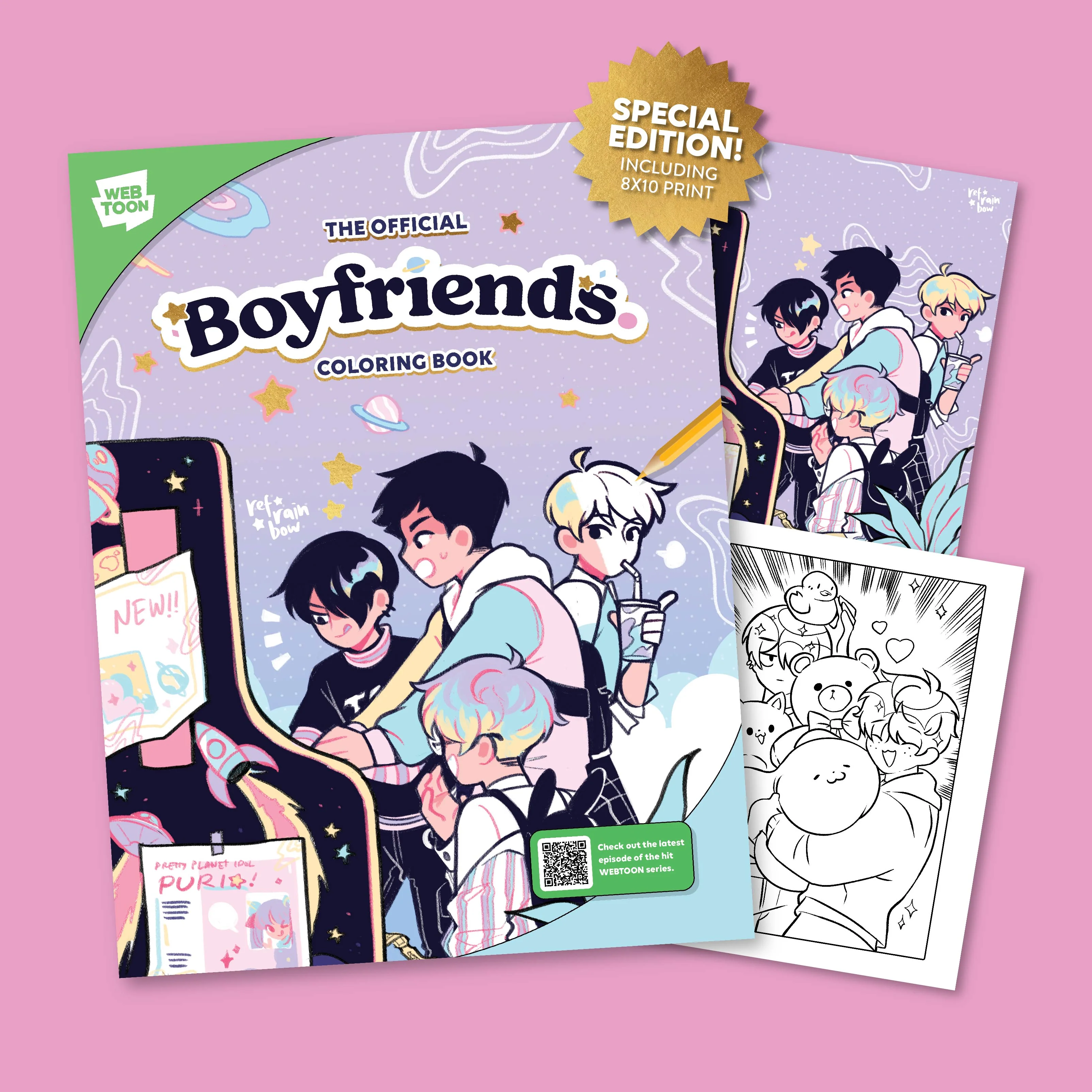 BOYFRIENDS - COLOURING BOOK - Special Edition - Image 2