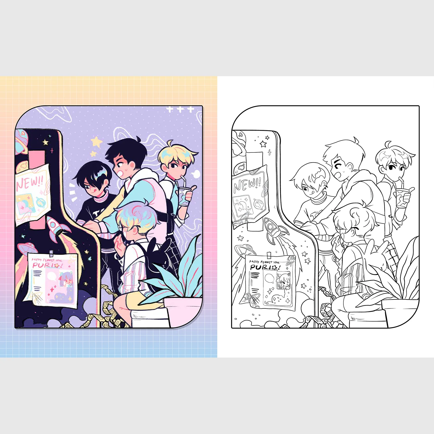 BOYFRIENDS - COLOURING BOOK - Special Edition - Image 4