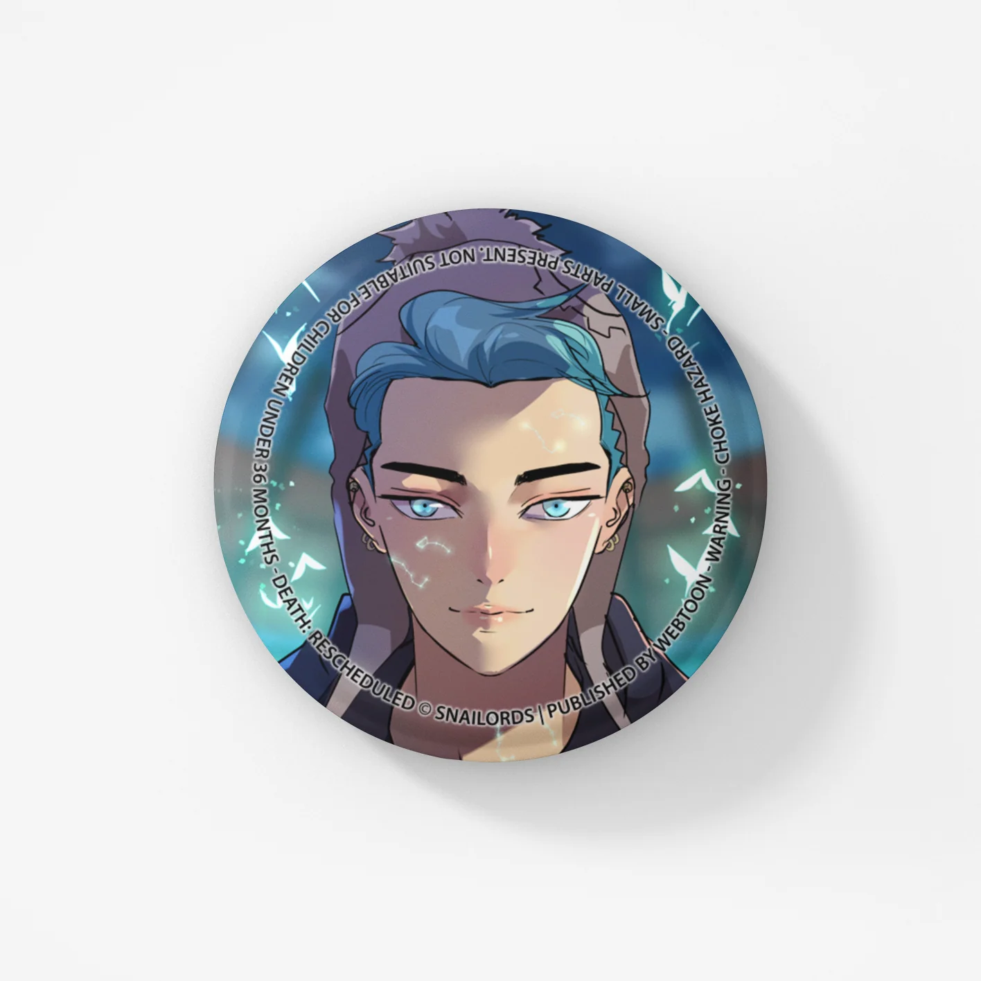 DEATH: RESCHEDULED - BUTTON BADGE SET - Image 2