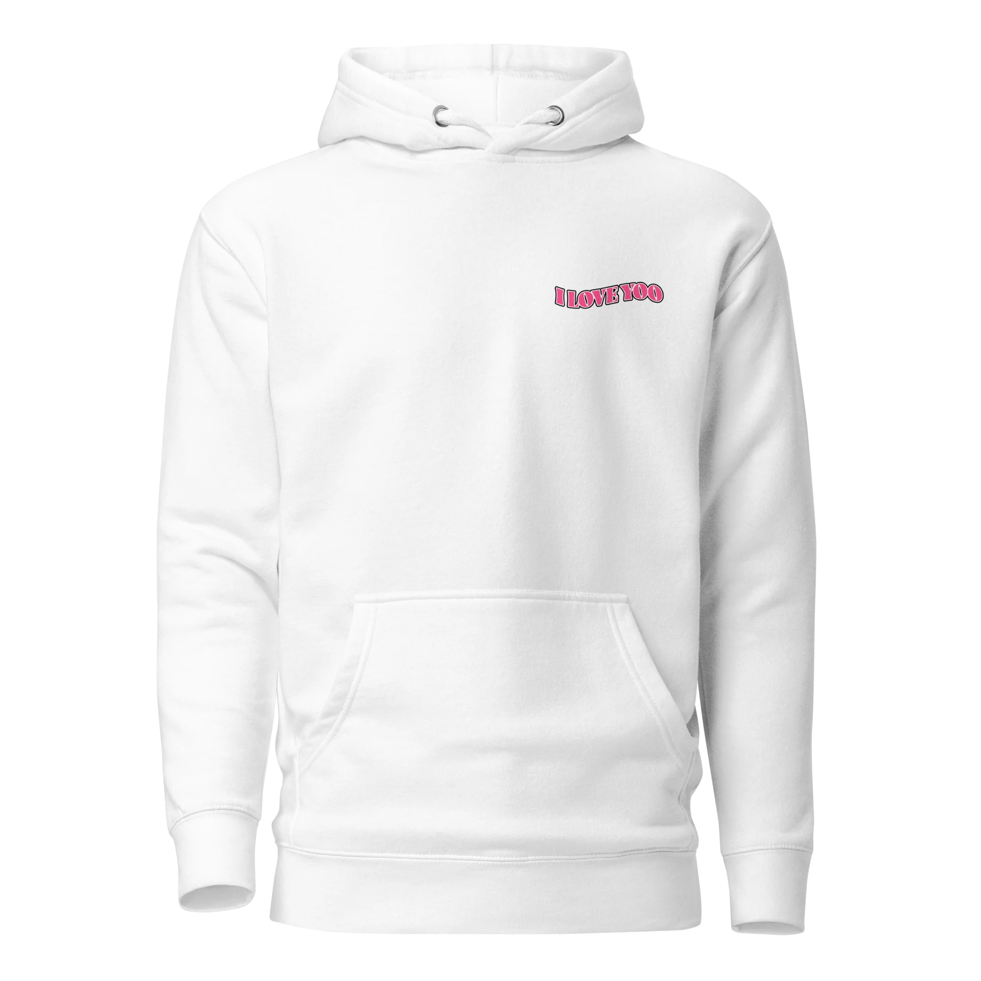 I LOVE YOO - TEXT ME UNISEX HOODIE