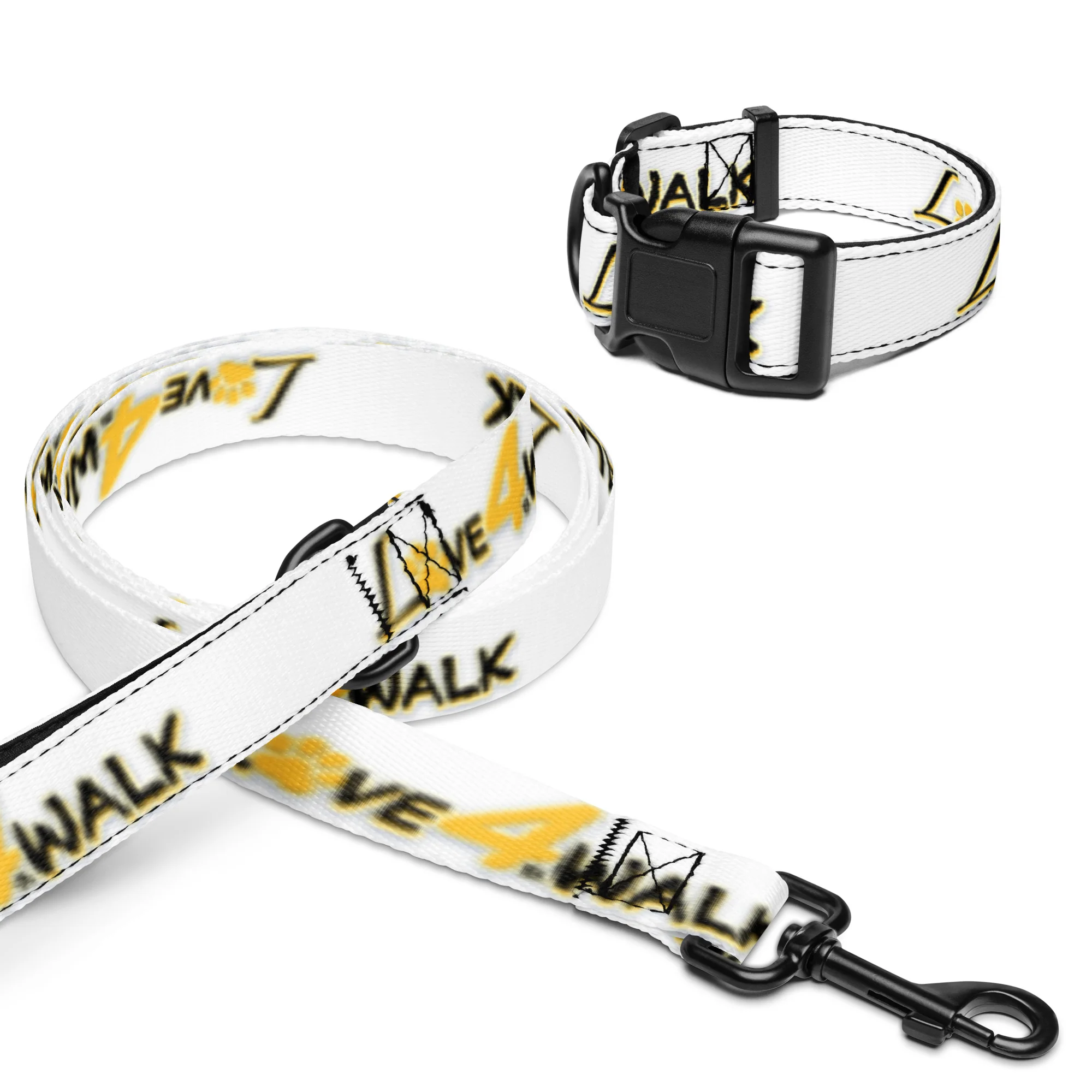 LOVE 4 A WALK - PATTERN #2 PET COLLAR & LEASH - Image 4