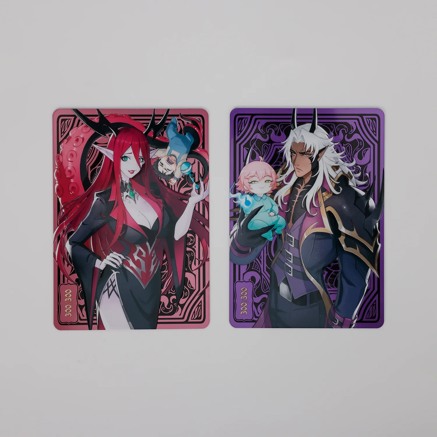 RAISING HELL - COLLECTIBLE METAL TRADING CARDS