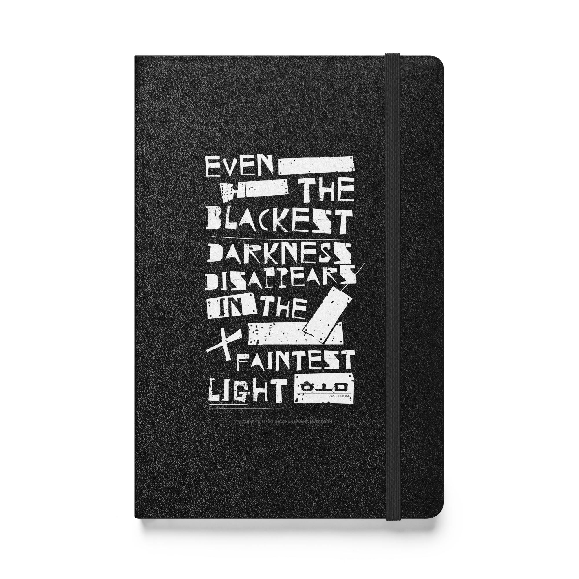 SWEET HOME - DARK LIGHT HARDCOVER BOUND NOTEBOOK