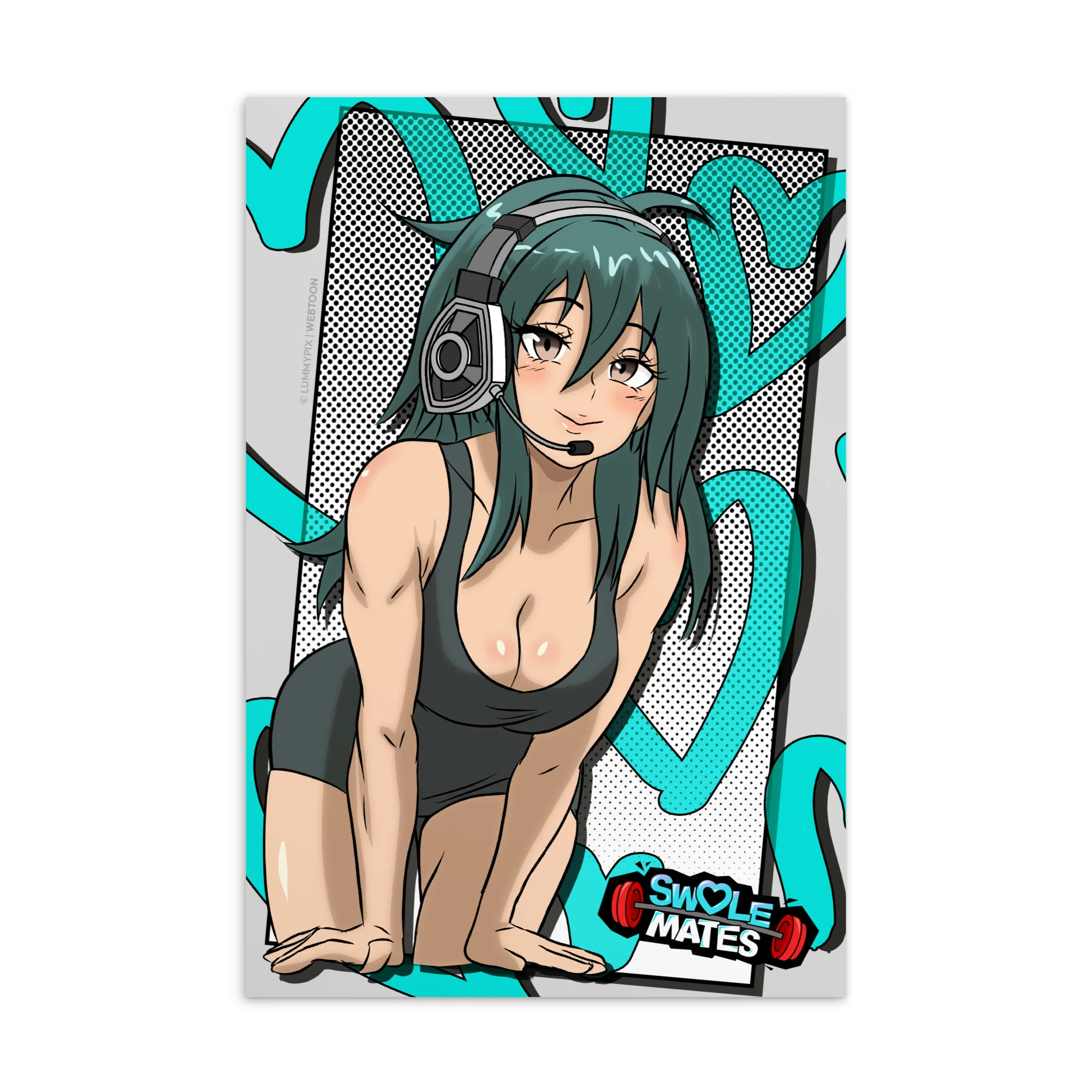 SWOLEMATES - ALEX POSTCARD