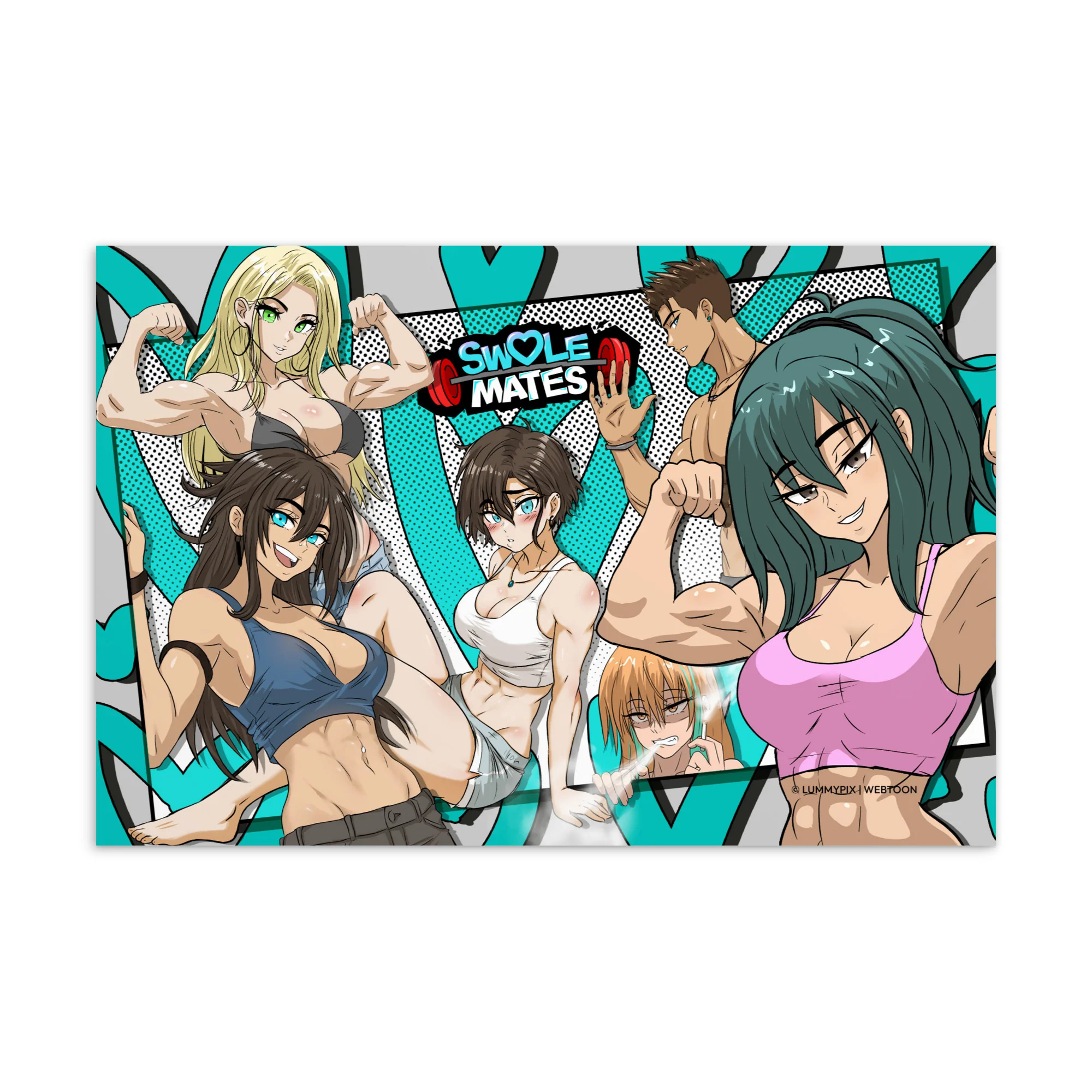 SWOLEMATES - GROUPSHOT #1 POSTCARD