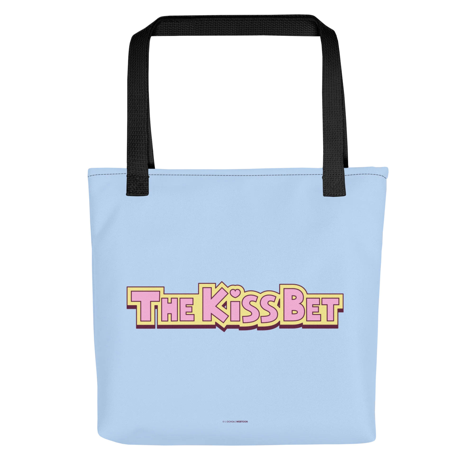 THE KISS BET - BLUE TOTE BAG - Image 2