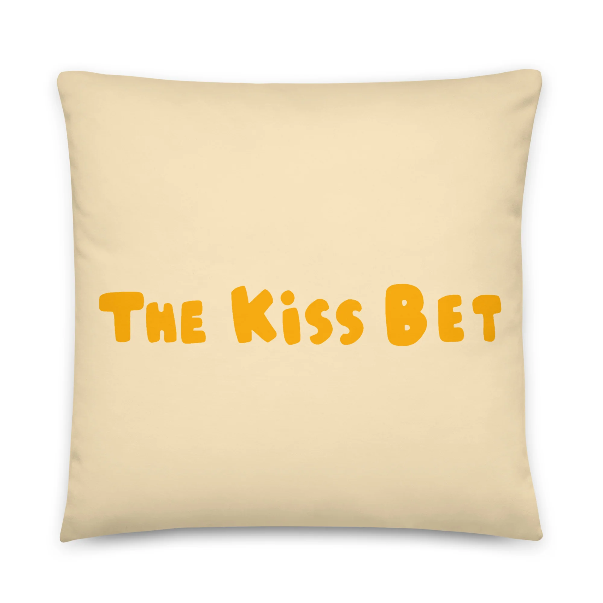 THE KISS BET - YELLOW PILLOW - Image 4