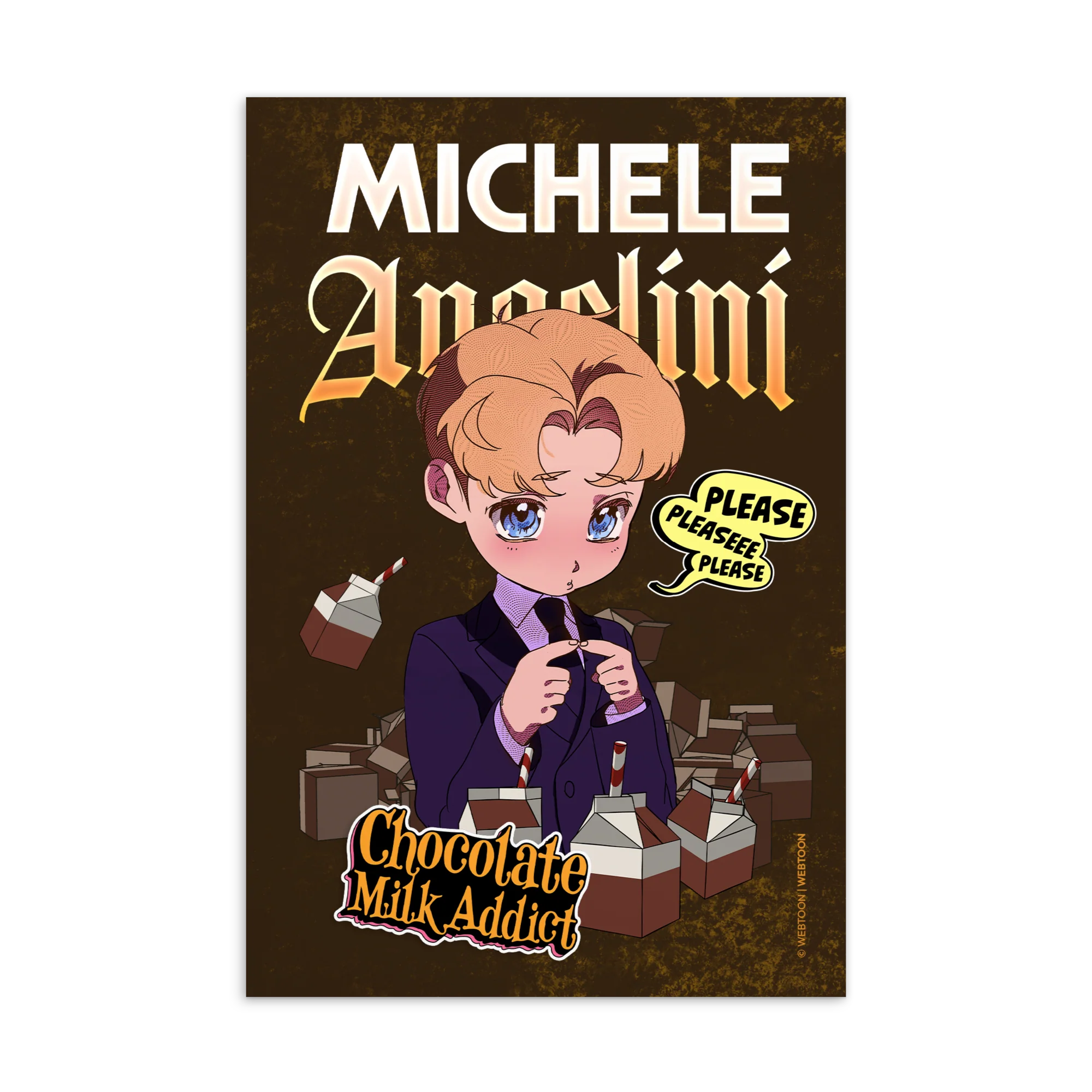 THE MAFIA NANNY - MICHELE POSTCARD
