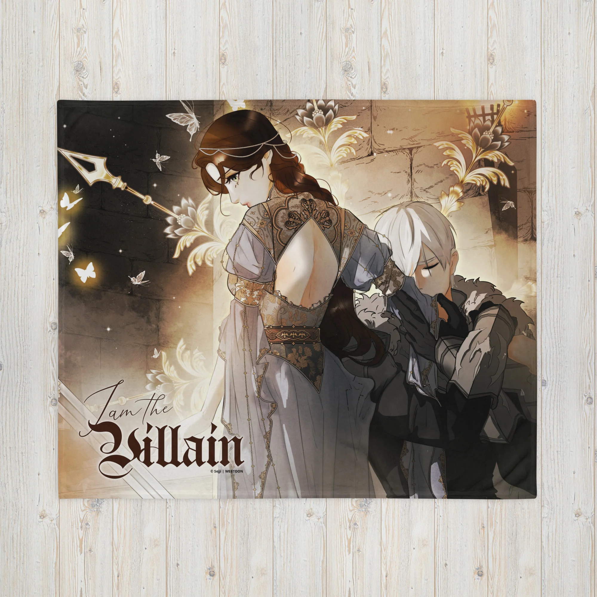 I AM THE VILLAIN - THROW BLANKET