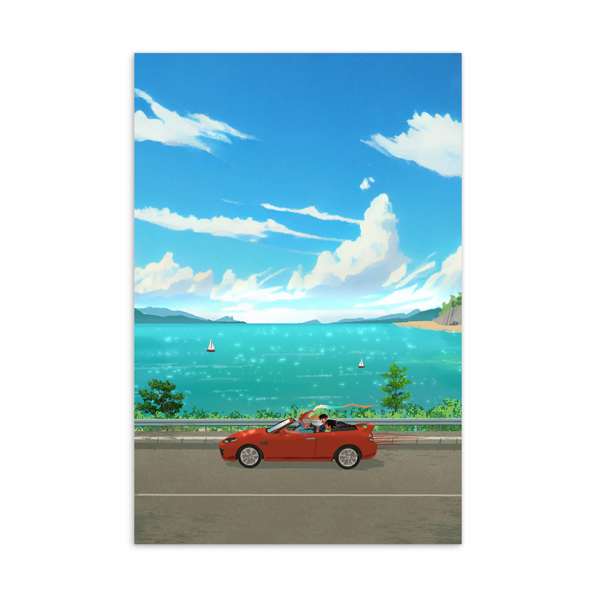 TO THE STARS AND BACK - POSTCARD #2