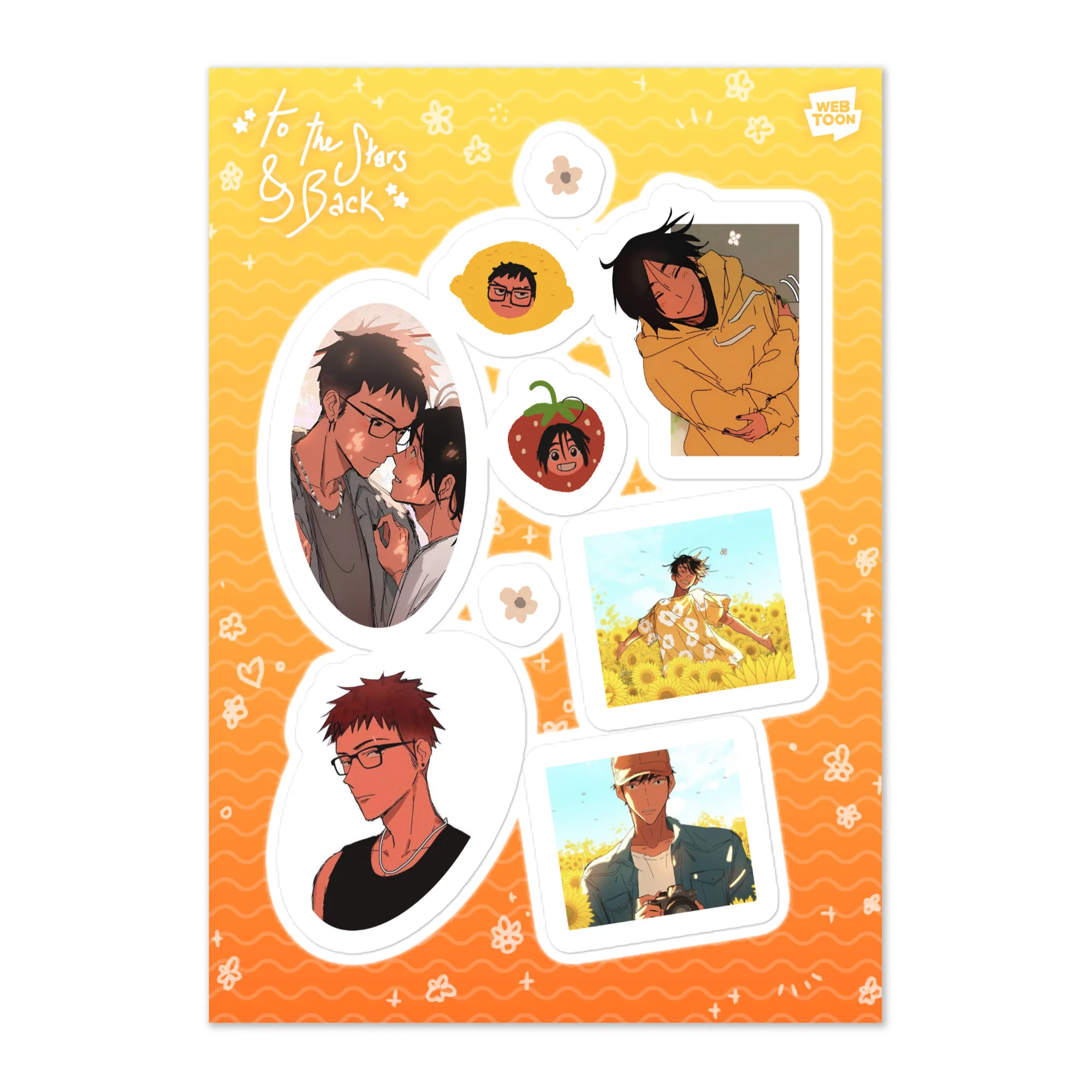TO THE STARS AND BACK - STICKER SHEET