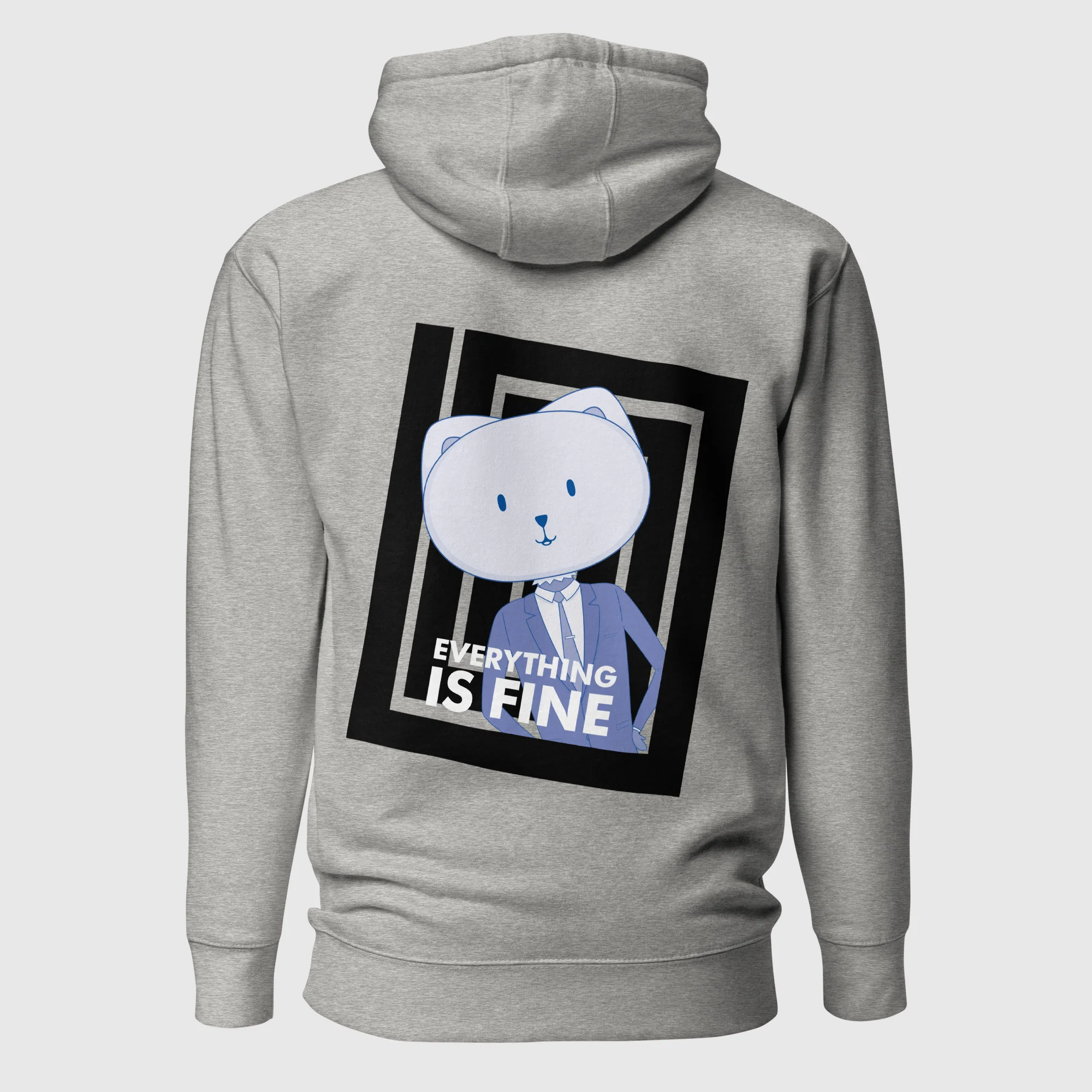EVERYTHING IS FINE - SAM UNISEX HOODIE - Image 3