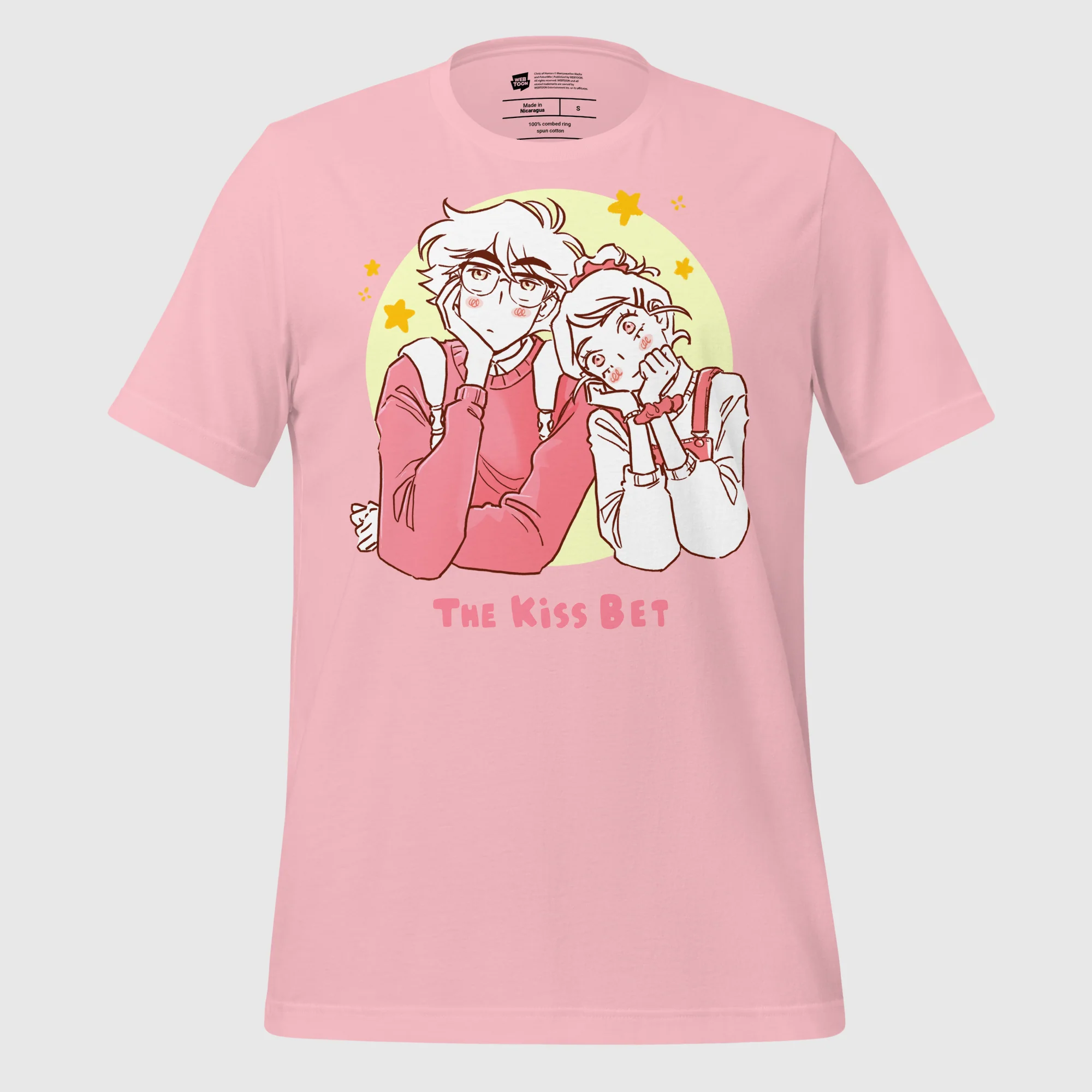 THE KISS BET - OLIVER + SARA LIN UNISEX T-SHIRT - Image 2