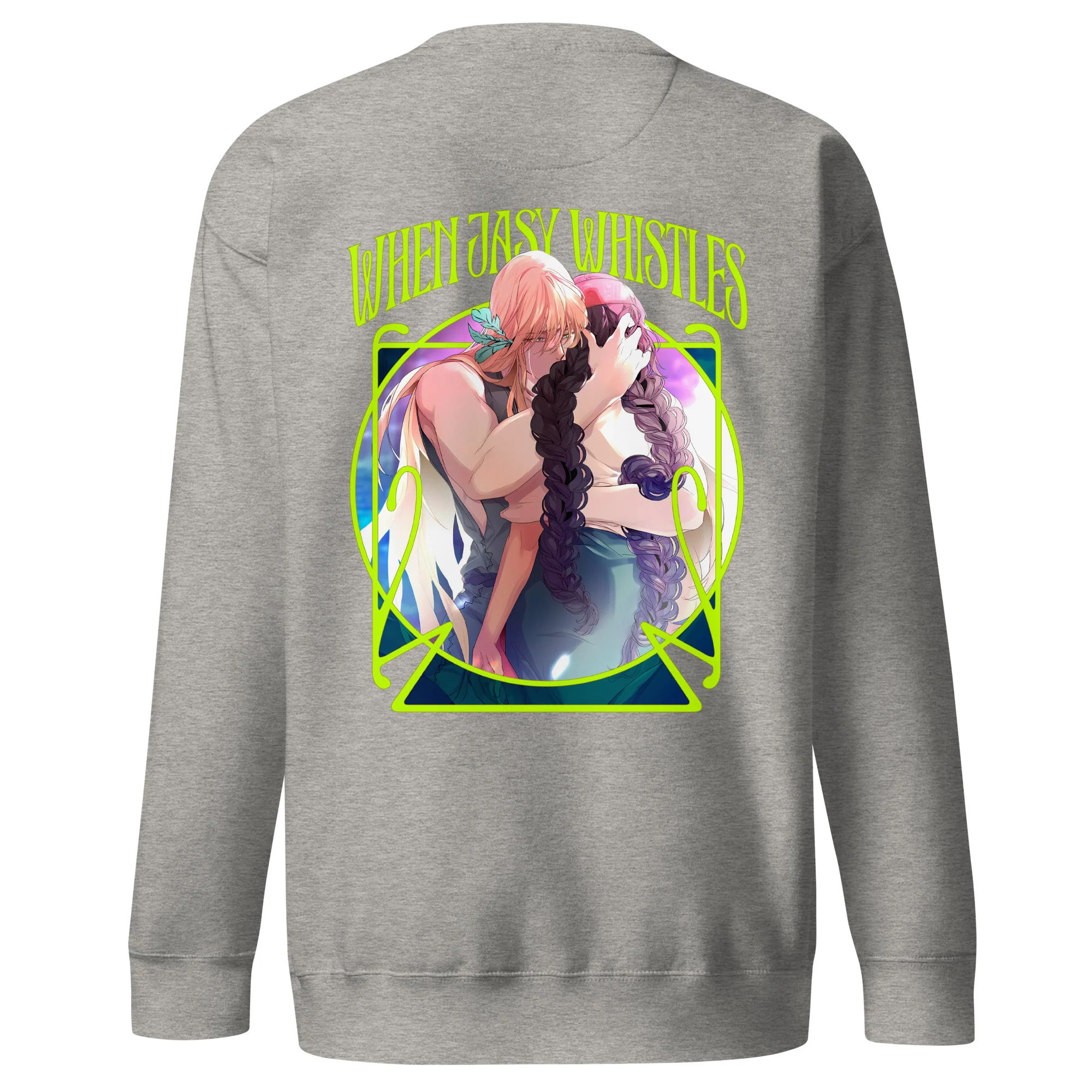 WHEN JASY WHISTLES - CARBON UNISEX SWEATSHIRT - Image 2