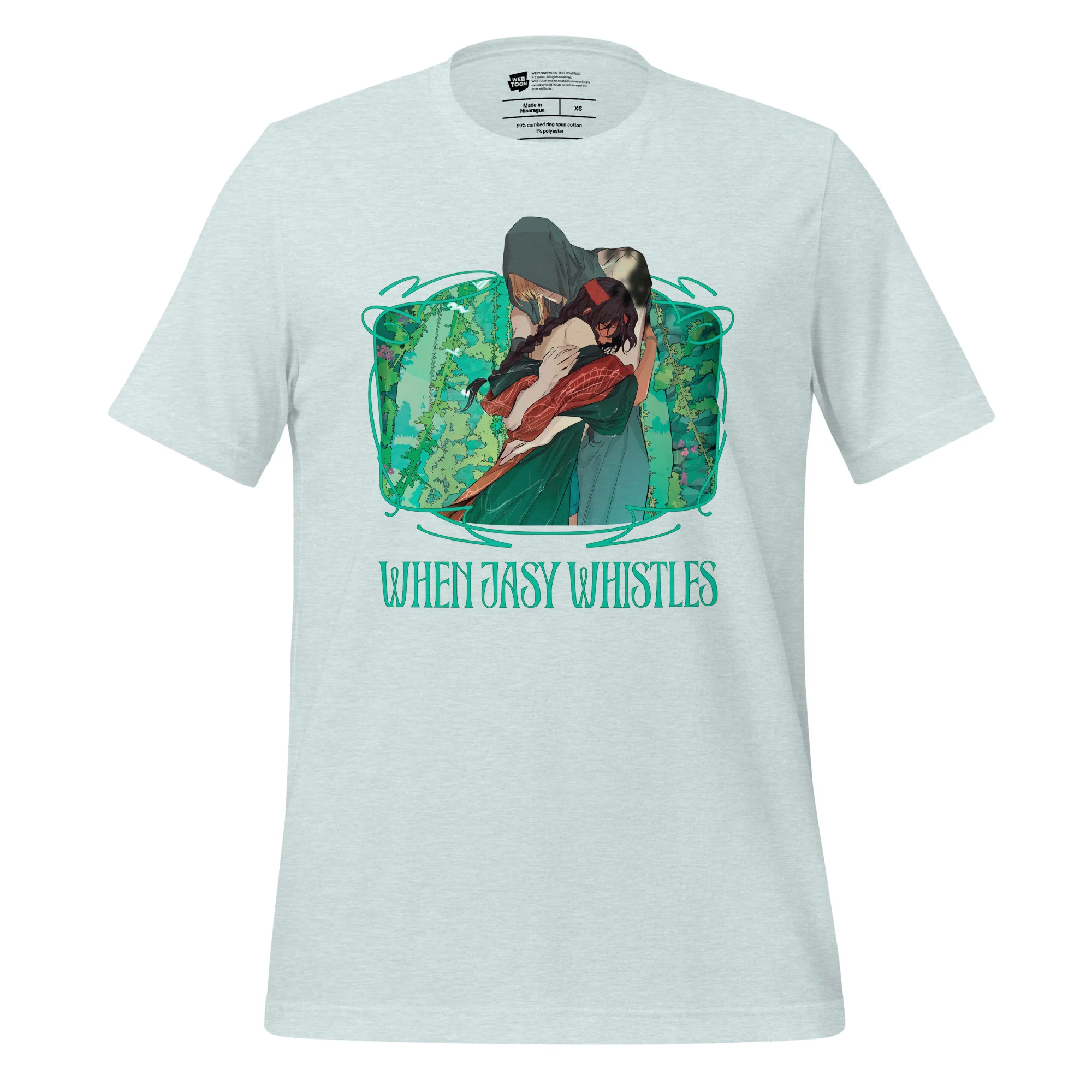 WHEN JASY WHISTLES - ICE BLUE JASY & HELA T-SHIRT